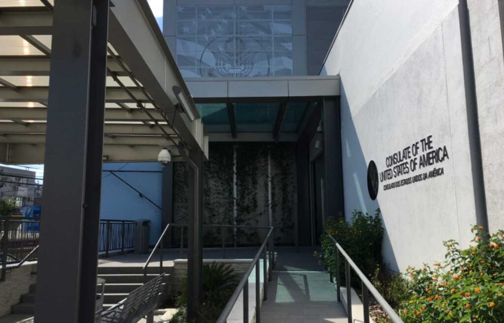 Consulado dos EUA em Porto Alegre.