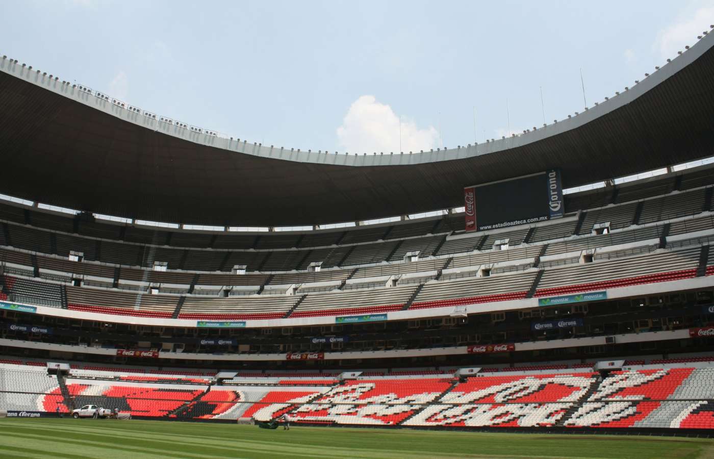 Estádio Azteca, local do jogo de abertura da Copa do Mundo de 2026